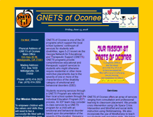 Tablet Screenshot of gnetsofoconee.org